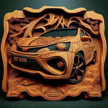 3D модель Toyota Corolla AE (STL)